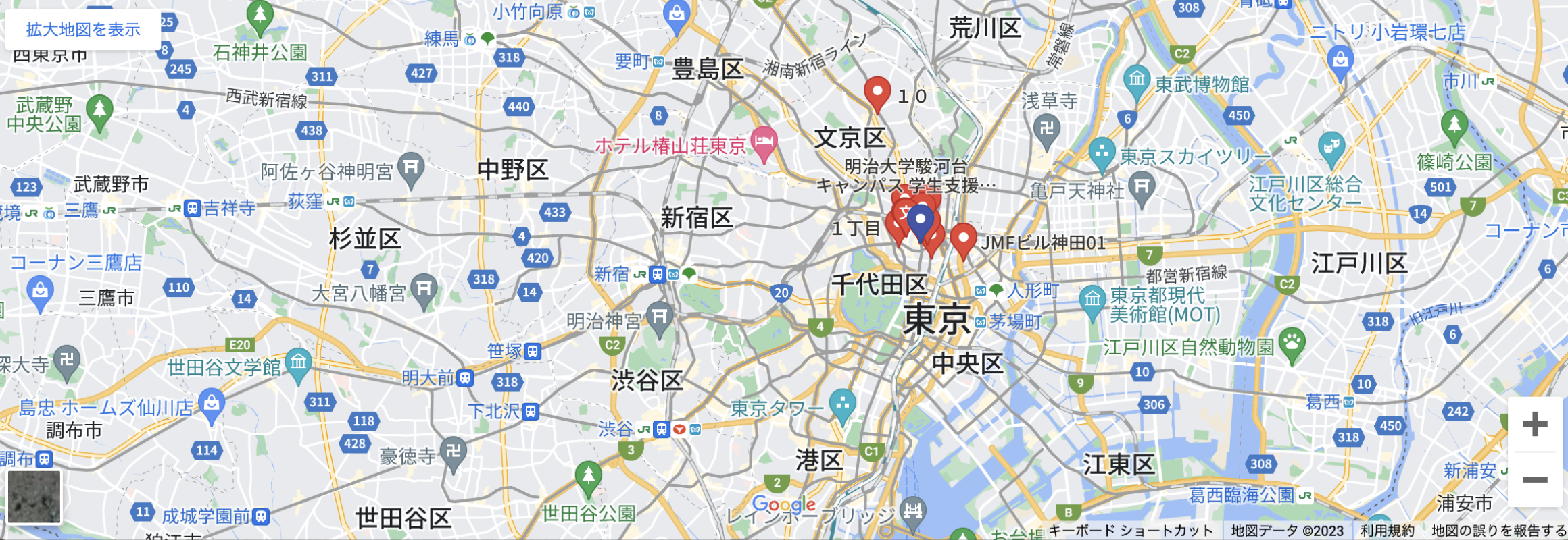 アクセスマップ