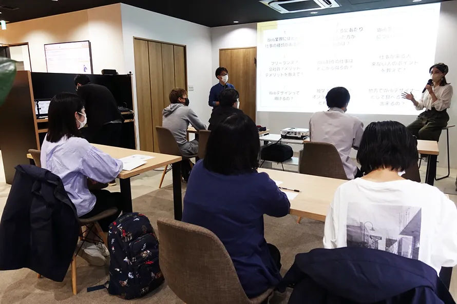 セミナーに参加する北村さん