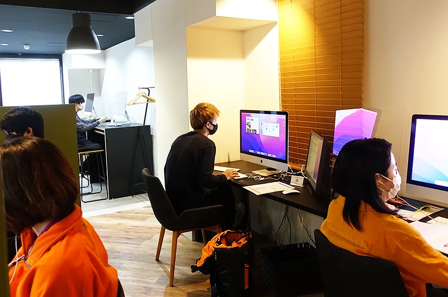 北村さんの受講風景