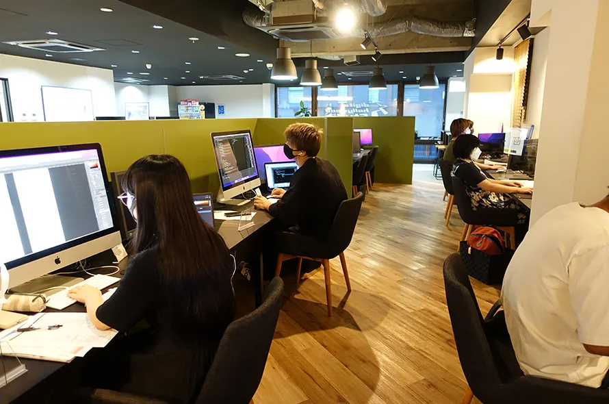 STUDIO京都の学習風景