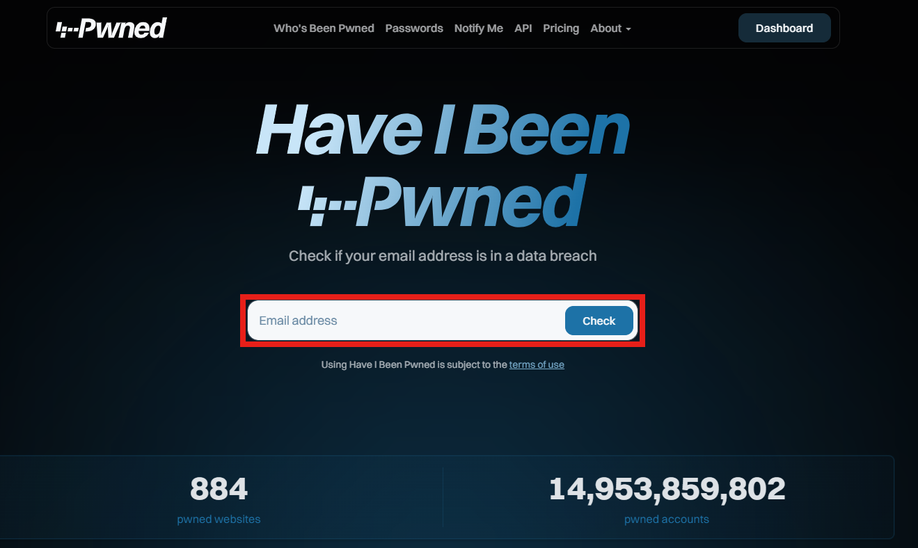 Have I Been Pwned